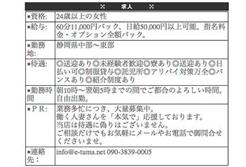 沼津・富士のデリヘル人妻総本店のホームページ画像