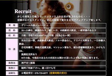 姫路のデリヘルいちじくのホームページ画像